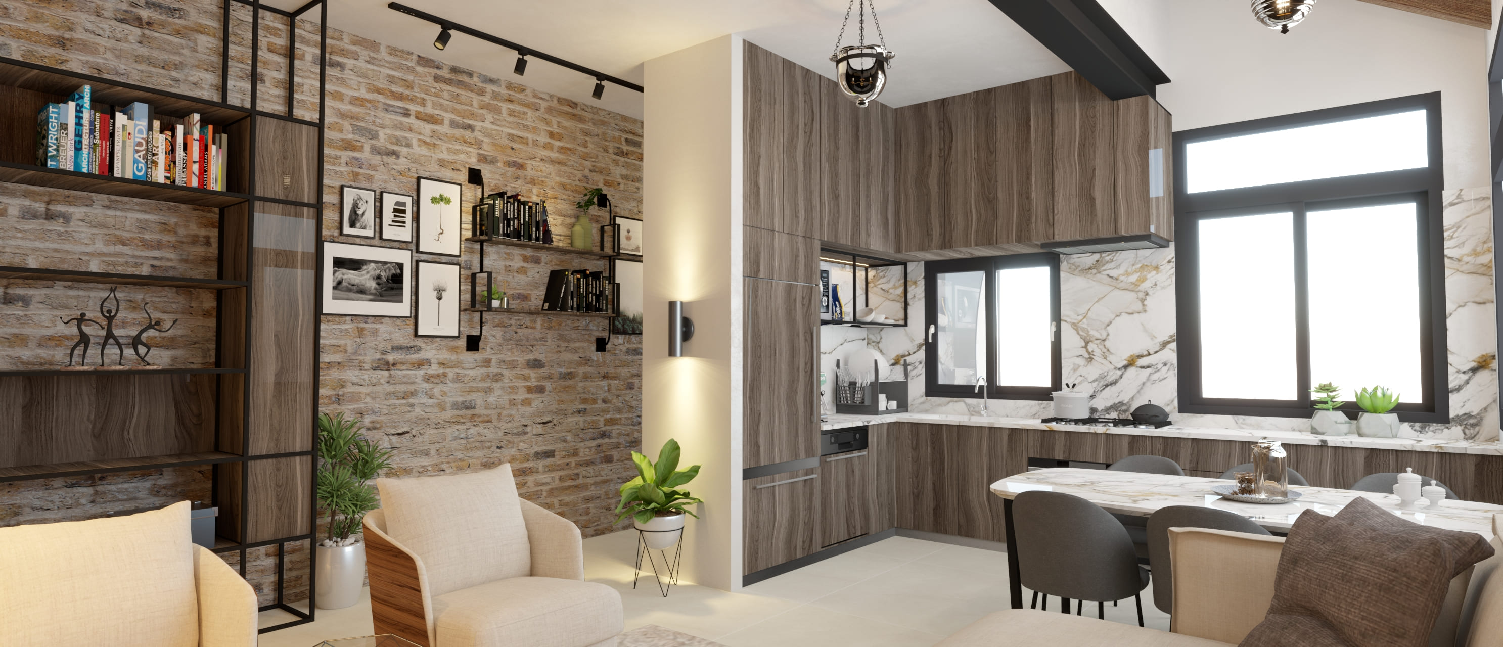 Urban Loft Apartment – Salem Interiors